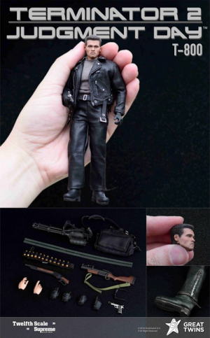 ターミネーター2 T2/ T-800 1/12 シュプリーム アクション ターミネーター2 T2/ T-800 1/12 シュプリーム アクション