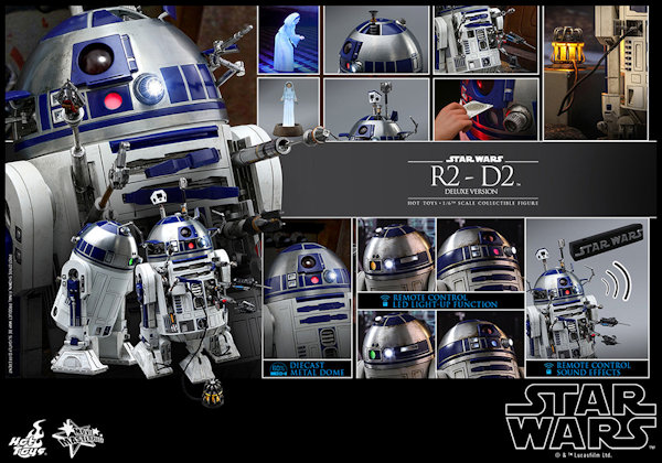 ホットトイズ スターウォーズ R2-D2 デラックスバージョン