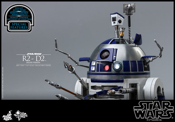ホットトイズ スターウォーズ R2-D2 デラックスバージョン