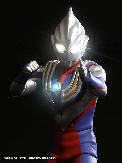 CCP ウルトラマンティガ マルチタイプ アドベント Ver. 発光ギミック付 